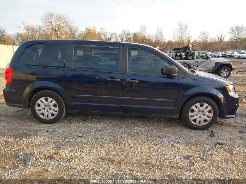 2015 DODGE GRAND CARAVAN AVP/SE - 2C4RDGBG9FR542548