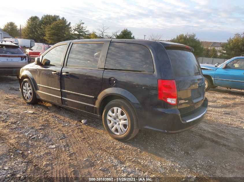 2015 DODGE GRAND CARAVAN AVP/SE - 2C4RDGBG9FR542548