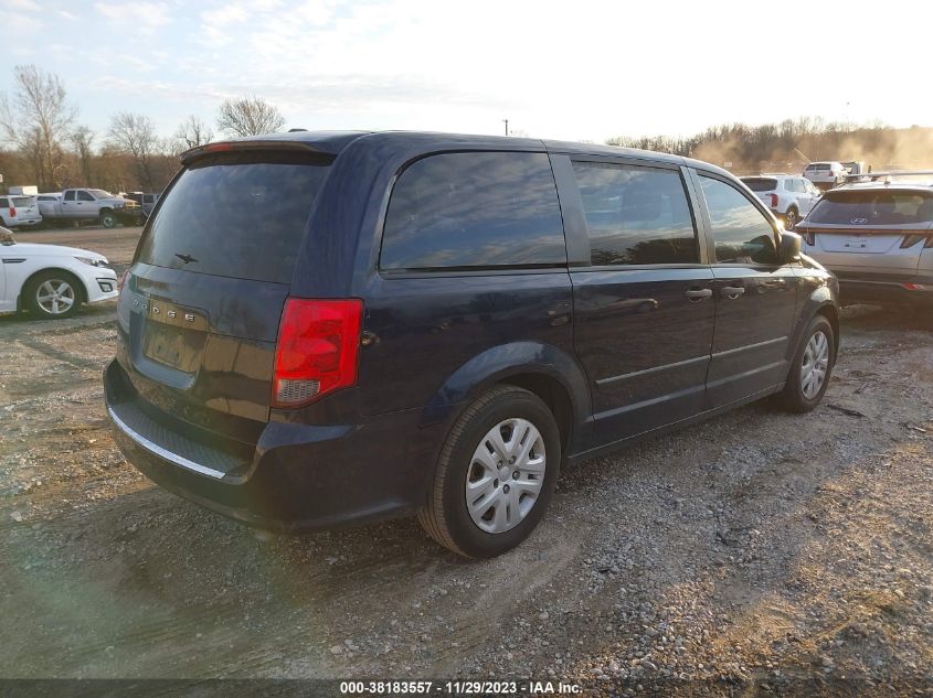 2015 DODGE GRAND CARAVAN AVP/SE - 2C4RDGBG9FR542548