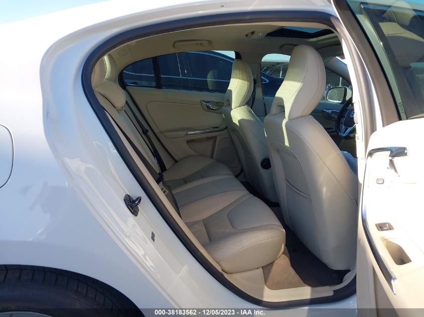 2013 VOLVO S60 T5/T5 PLATINUM - YV1612FS2D2217453