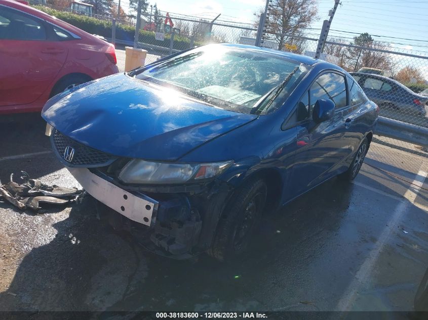 2013 HONDA CIVIC CPE LX - 2HGFG3B50DH511839