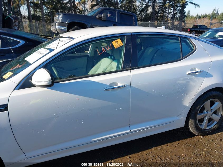 2015 KIA OPTIMA LX - KNAGM4A70F5621527