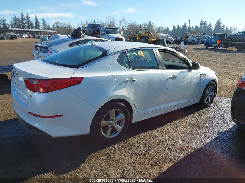 2015 KIA OPTIMA LX - KNAGM4A70F5621527