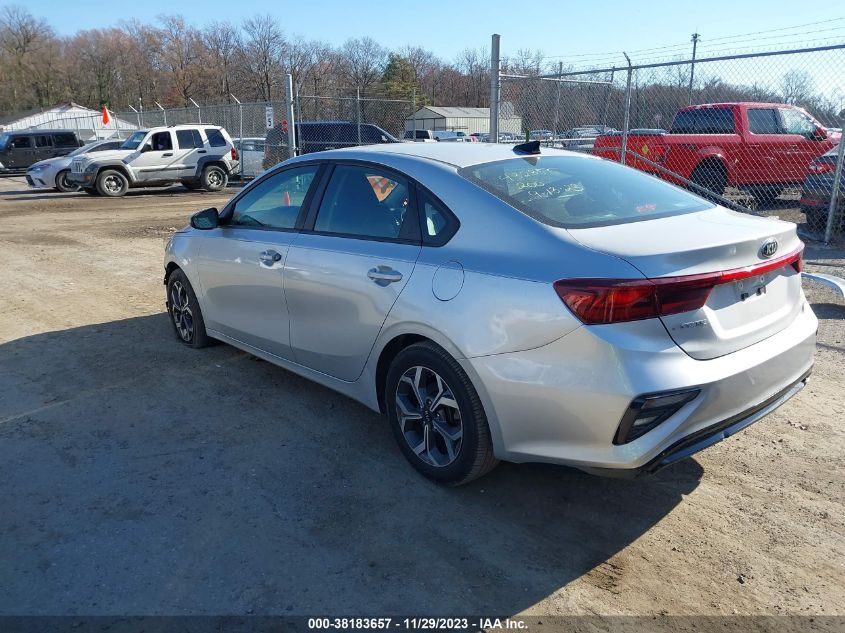 3KPF24AD9KE086819 | 2019 KIA FORTE