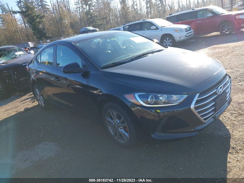 2018 HYUNDAI ELANTRA SEL - KMHD84LF1JU519226