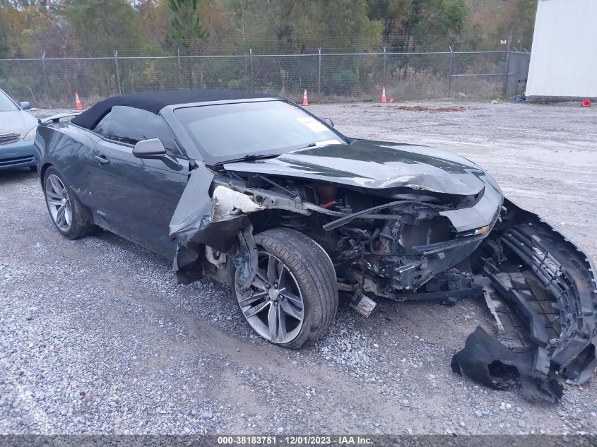 2017 CHEVROLET CAMARO 1LT - 1G1FB3DS5H0178234