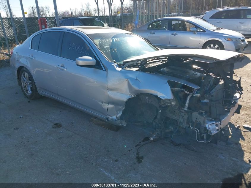 2013 INFINITI G37X X - JN1CV6AR3DM753229