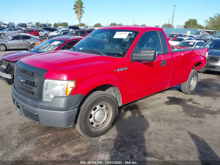 2013 FORD F-150 XL/XLT - 1FTNF1CF8DKG33723