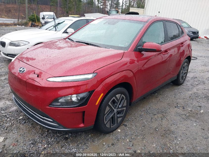2023 HYUNDAI KONA ELECTRIC SEL KM8K33AG2PU191609