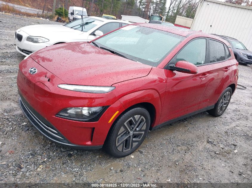 2023 HYUNDAI KONA ELECTRIC SEL KM8K33AG2PU191609