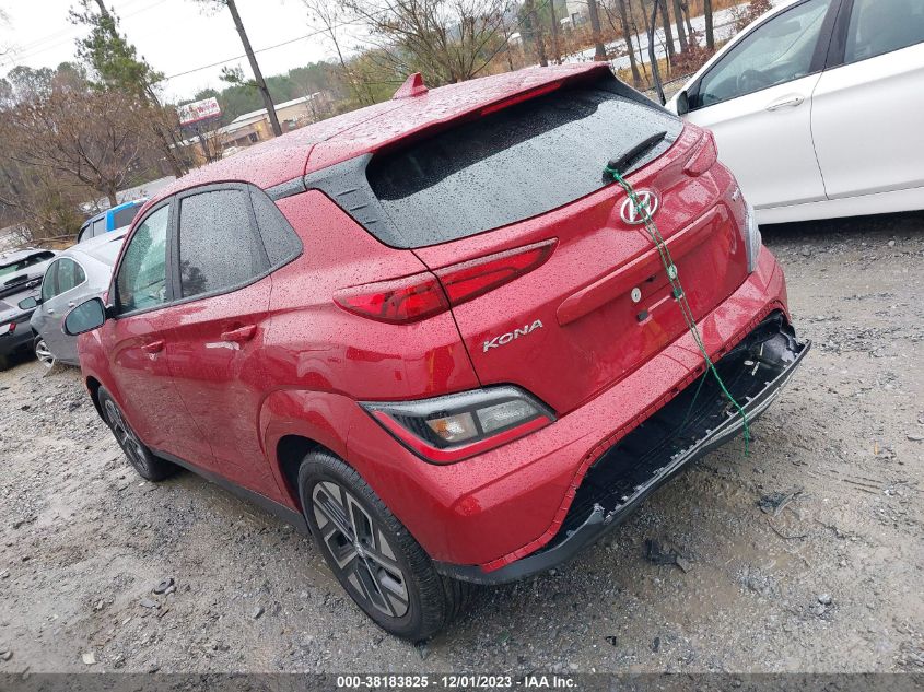 2023 HYUNDAI KONA ELECTRIC SEL KM8K33AG2PU191609