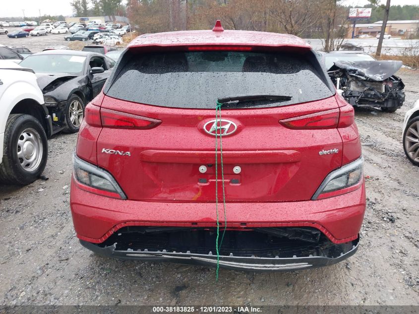 2023 HYUNDAI KONA ELECTRIC SEL KM8K33AG2PU191609