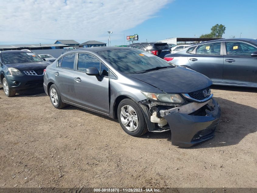 2013 HONDA CIVIC LX - 19XFB2F53DE085691