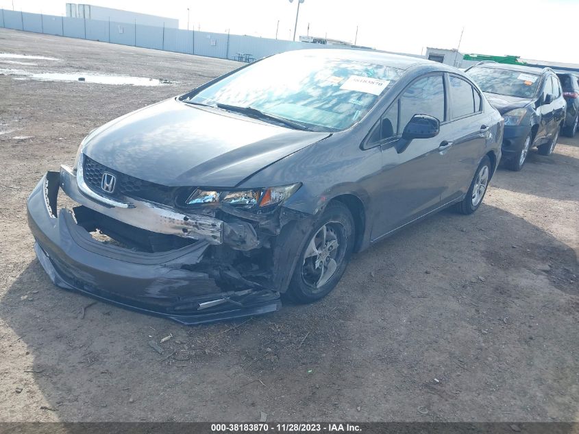 2013 HONDA CIVIC LX - 19XFB2F53DE085691