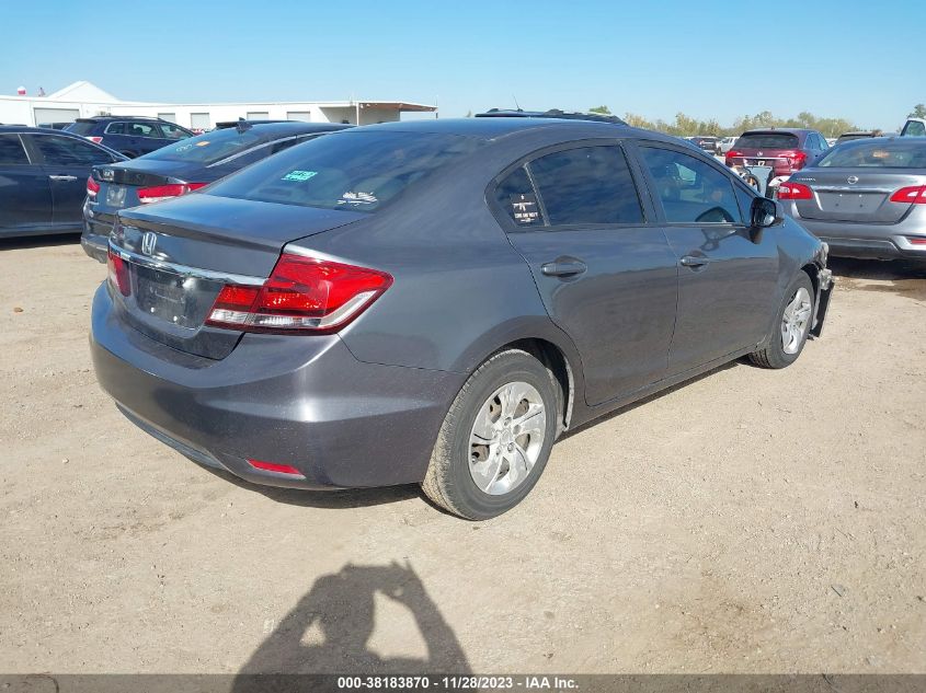 2013 HONDA CIVIC LX - 19XFB2F53DE085691