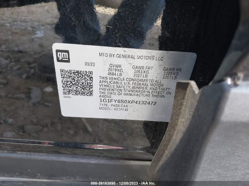 2023 CHEVROLET BOLT EUV FWD LT - 1G1FY6S0XP4132472
