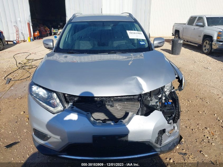 2016 NISSAN ROGUE SV - KNMAT2MV0GP647996