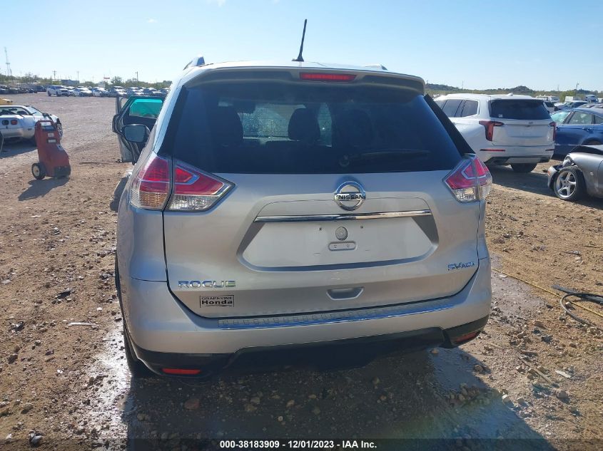 2016 NISSAN ROGUE SV - KNMAT2MV0GP647996