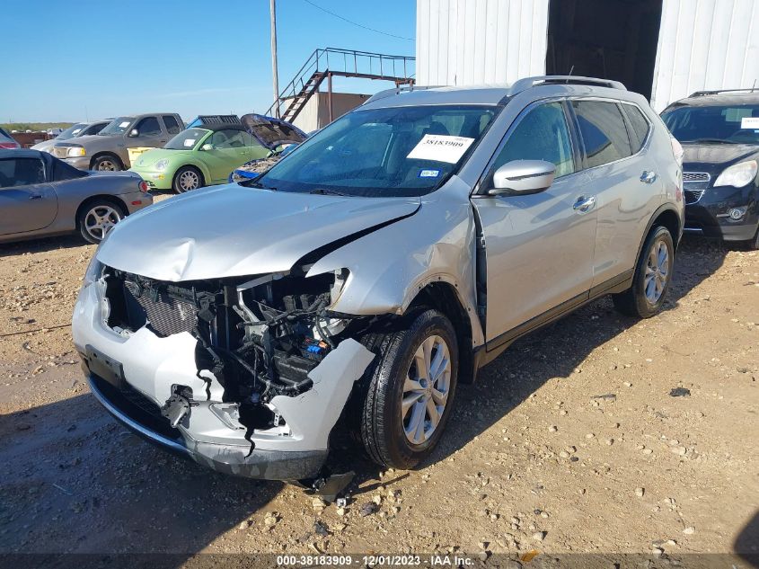 2016 NISSAN ROGUE SV - KNMAT2MV0GP647996