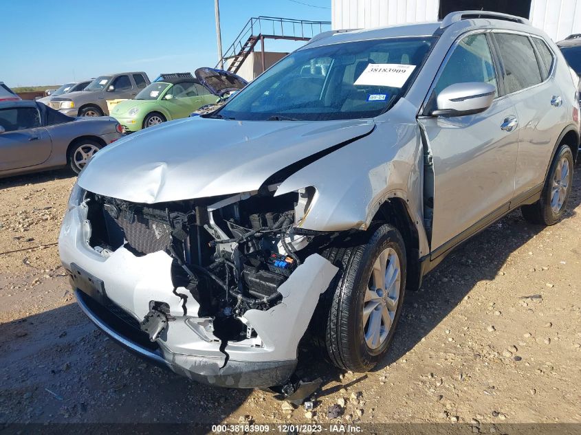 2016 NISSAN ROGUE SV - KNMAT2MV0GP647996