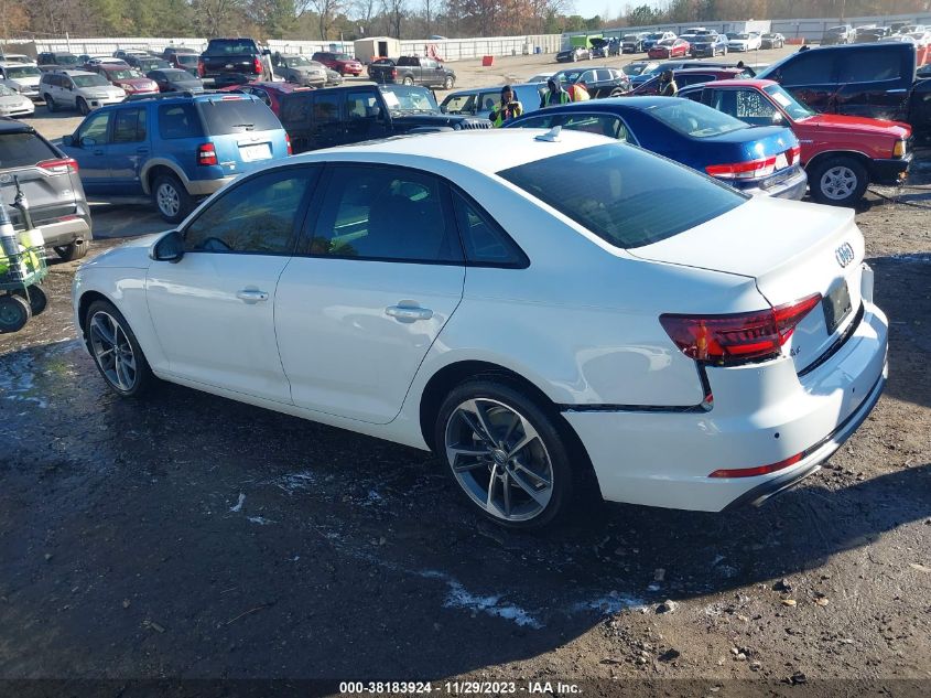 WAUGMAF46KN022543 2019 AUDI A4, photo no. 3