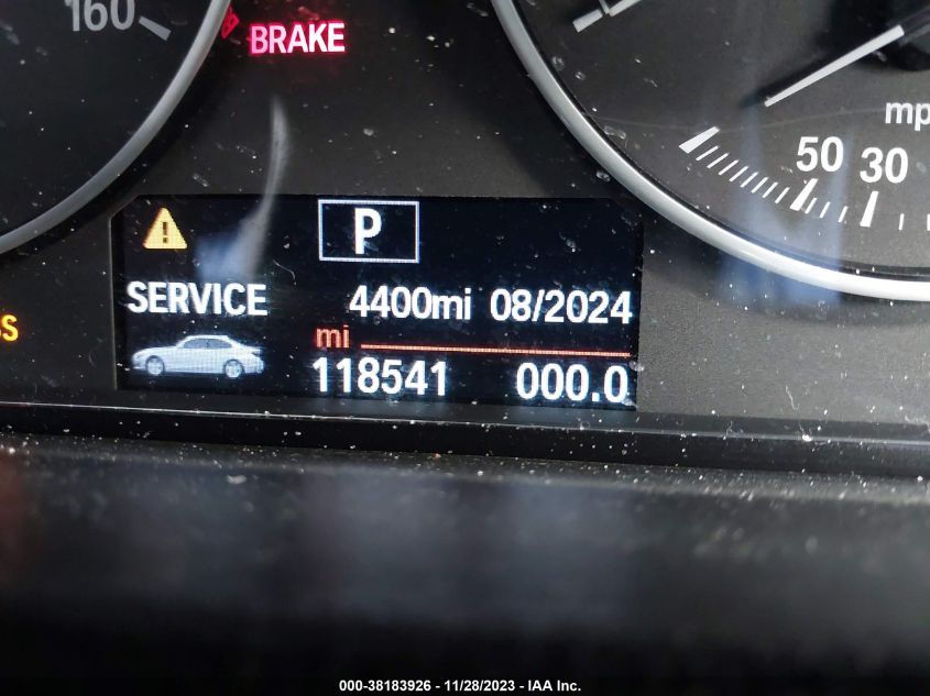 2014 BMW 320I XDRIVE - WBA3C3G5XENR25044