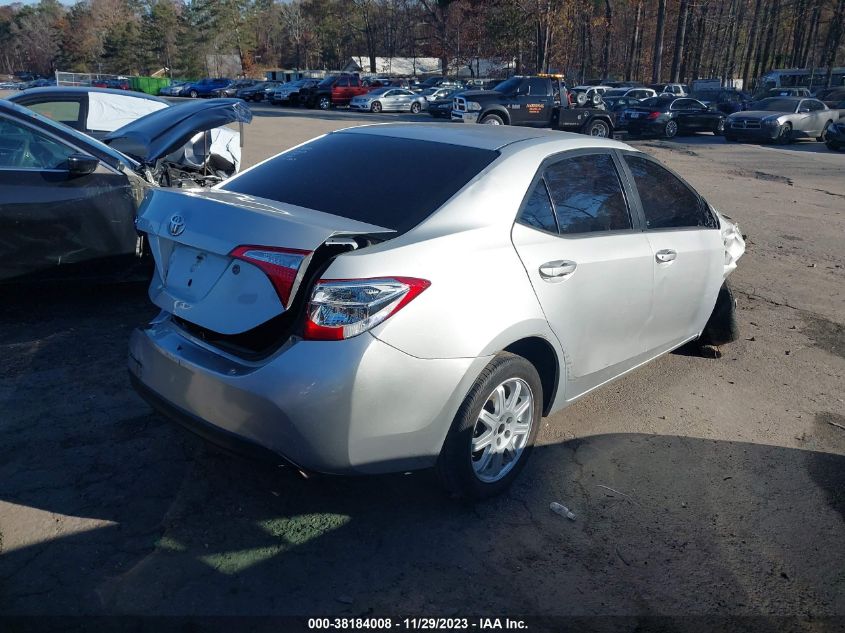 2016 TOYOTA COROLLA L/LE/LE PLS/PRM/S/S PLS - 2T1BURHE1GC721347