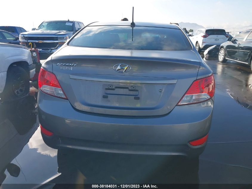 2013 HYUNDAI ACCENT GLS - KMHCT4AE4DU558708