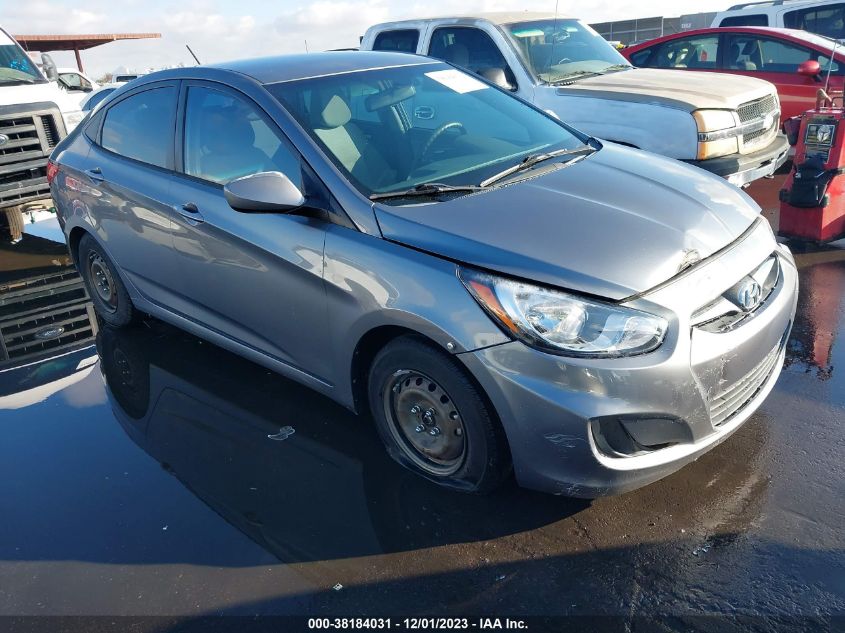 2013 HYUNDAI ACCENT GLS - KMHCT4AE4DU558708