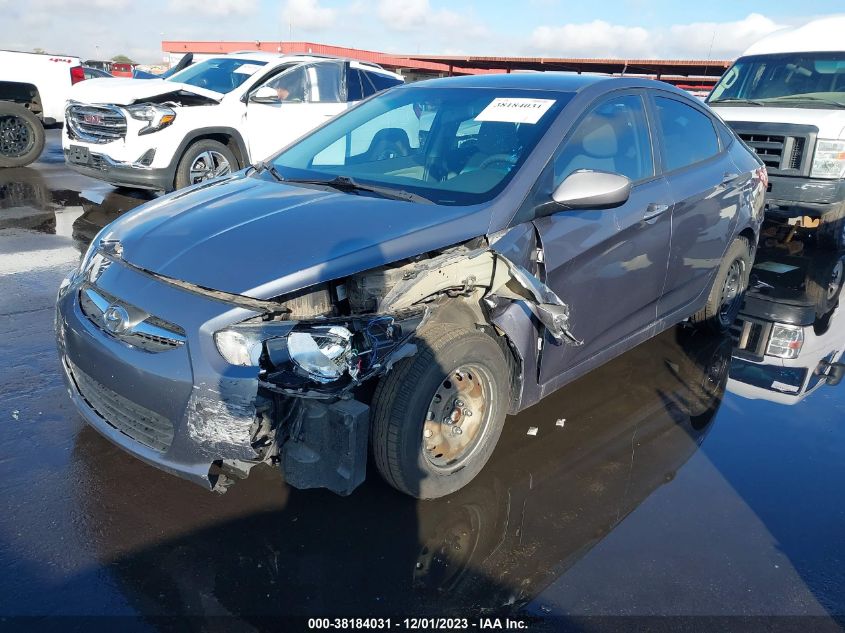 2013 HYUNDAI ACCENT GLS - KMHCT4AE4DU558708
