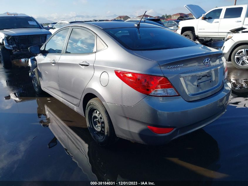 2013 HYUNDAI ACCENT GLS - KMHCT4AE4DU558708