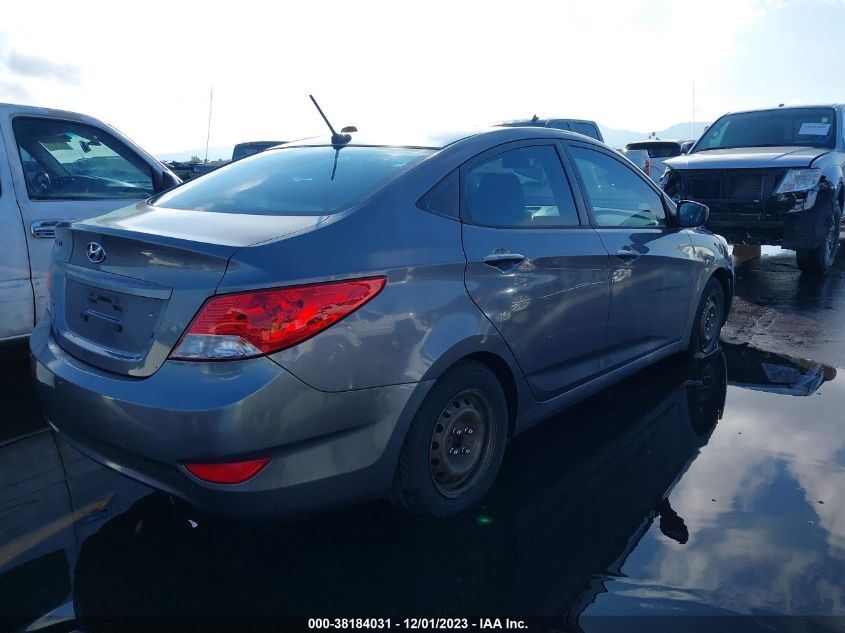2013 HYUNDAI ACCENT GLS - KMHCT4AE4DU558708