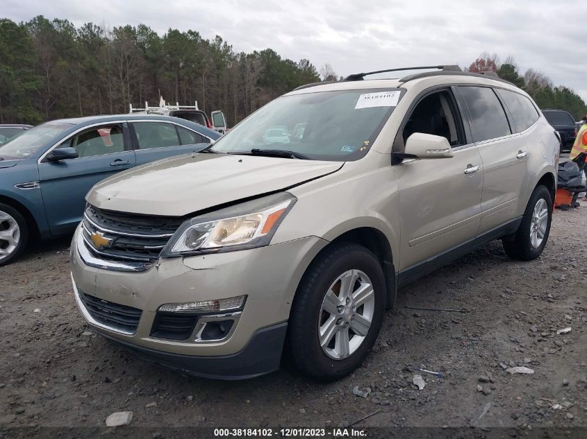 2014 CHEVROLET TRAVERSE 2LT - 1GNKVHKD7EJ120850