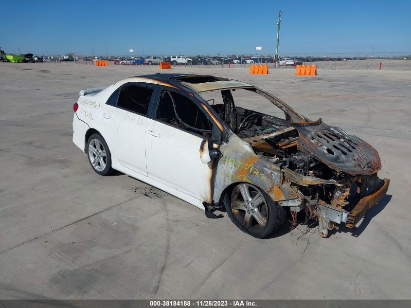 2013 TOYOTA COROLLA S - 2T1BU4EE1DC124282