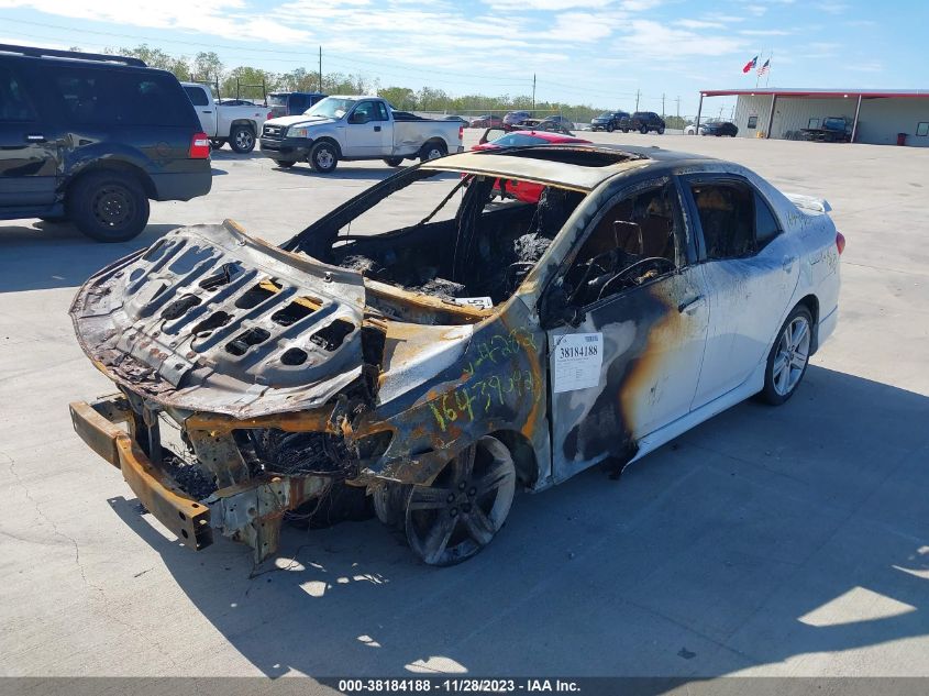 2013 TOYOTA COROLLA S - 2T1BU4EE1DC124282