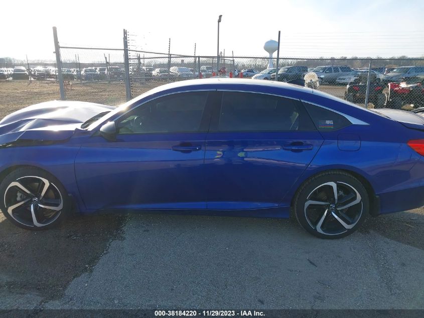 2022 HONDA ACCORD SPORT - 1HGCV1F33NA005069