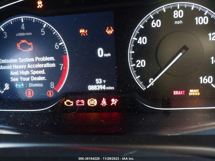 2022 HONDA ACCORD SPORT - 1HGCV1F33NA005069