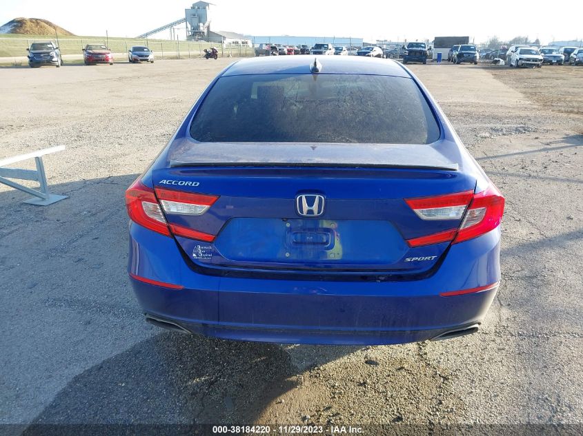 2022 HONDA ACCORD SPORT - 1HGCV1F33NA005069