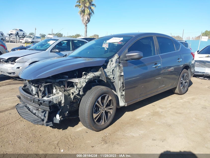 VIN 3N1AB7AP8KY376332 2019 NISSAN SENTRA S