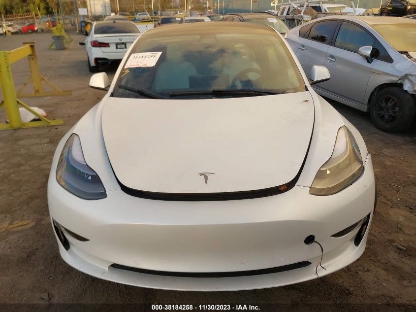 2022 TESLA MODEL 3 LONG RANGE DUAL MOTOR - 5YJ3E1EBXNF266374
