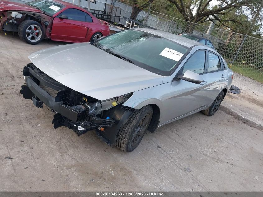 2022 HYUNDAI ELANTRA SEL - 5NPLS4AGXNH055009