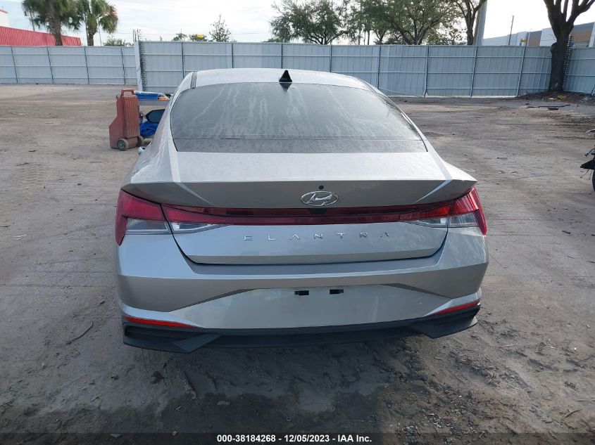 2022 HYUNDAI ELANTRA SEL - 5NPLS4AGXNH055009