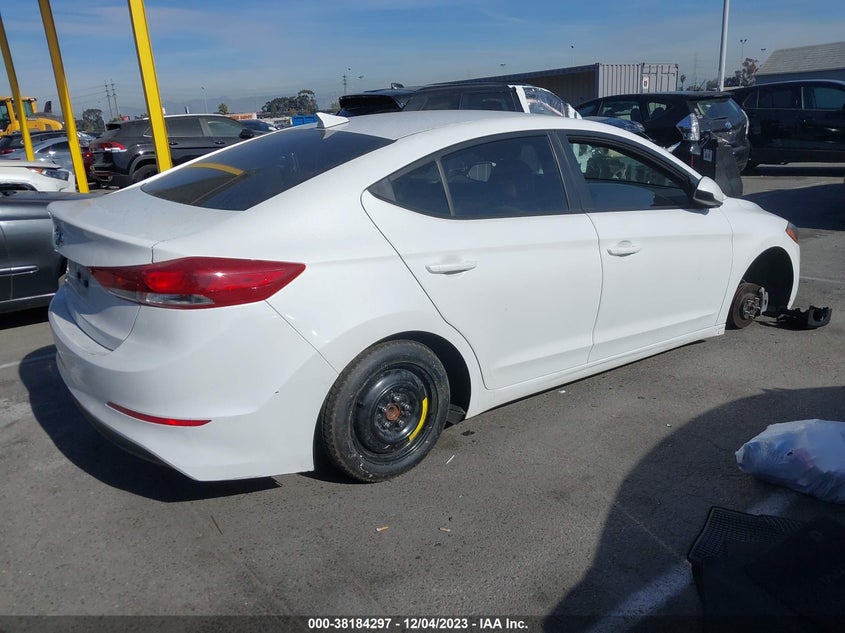 VIN 5NPD84LFXJH396346 2018 HYUNDAI ELANTRA SEL