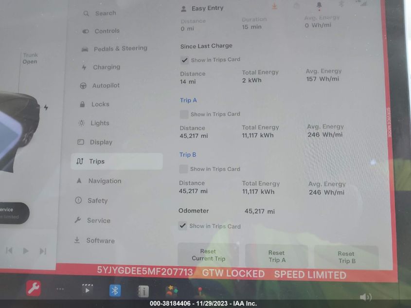 2021 TESLA MODEL Y - 5YJYGDEE5MF207713