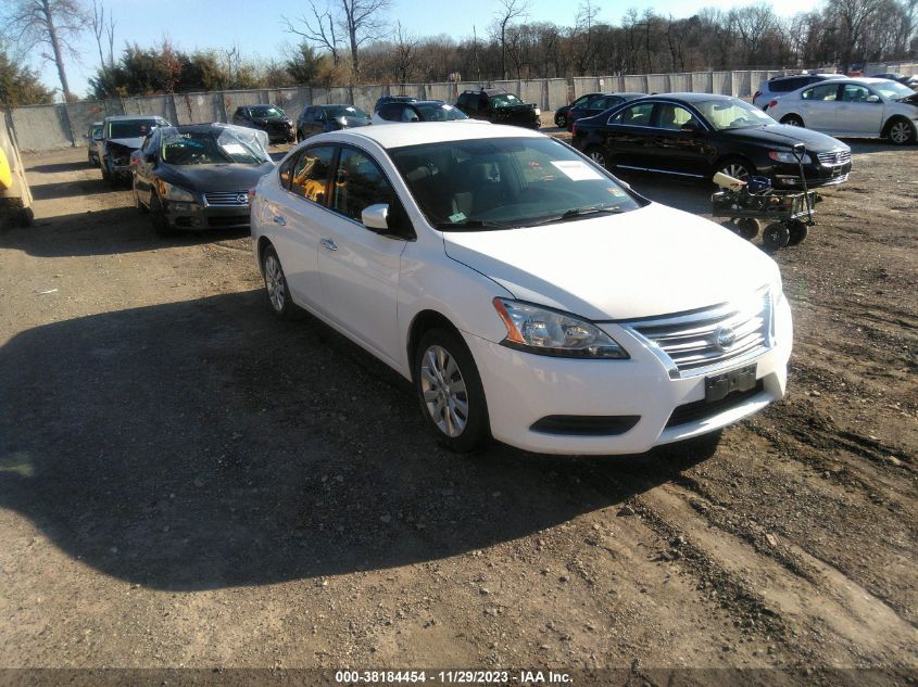 2015 NISSAN SENTRA S/SV/SR/SL - 3N1AB7AP1FL664941