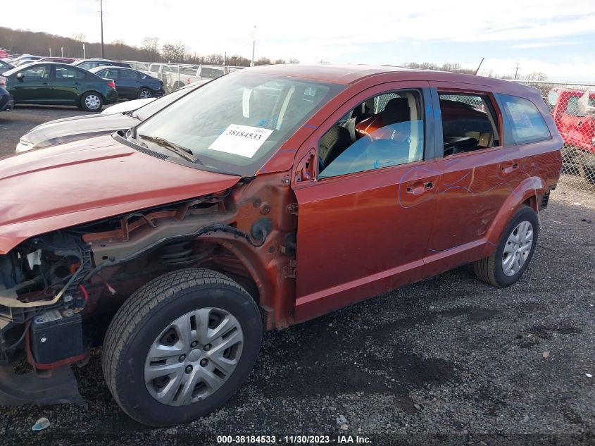2014 DODGE JOURNEY SE - 3C4PDCAB0ET315072