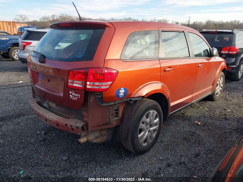 2014 DODGE JOURNEY SE - 3C4PDCAB0ET315072