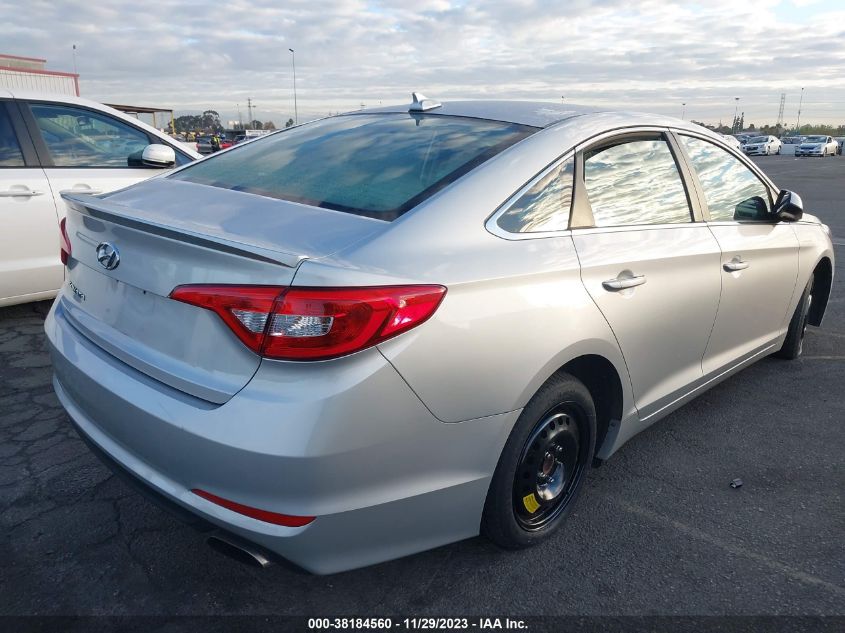 2016 HYUNDAI SONATA SE - 5NPE24AF8GH387422