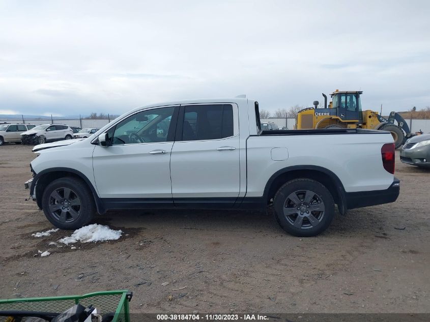 2020 HONDA RIDGELINE RTL-E - 5FPYK3F75LB000298
