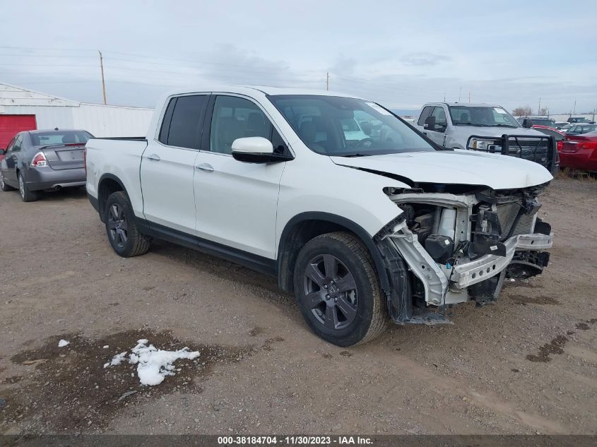 2020 HONDA RIDGELINE RTL-E - 5FPYK3F75LB000298